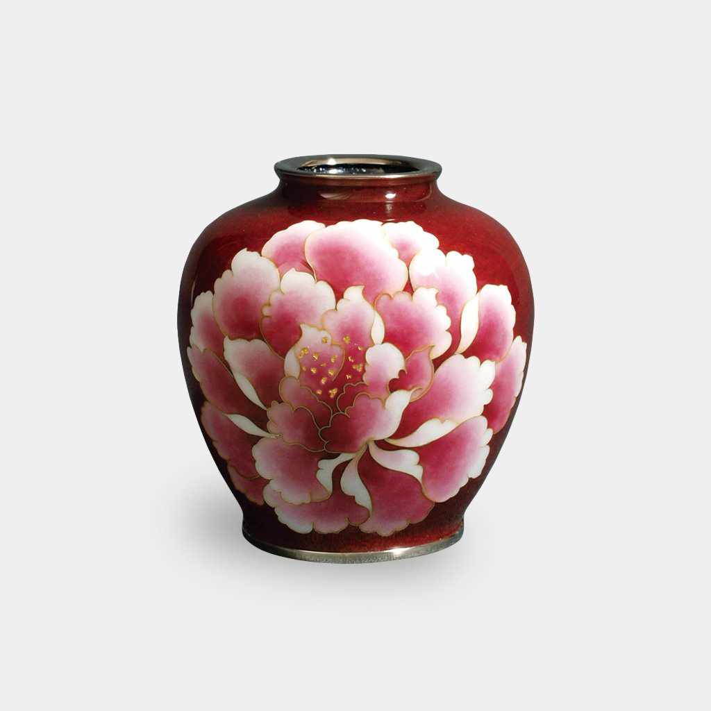 中国美術 七宝大花瓶一対 高さ39cm中国七宝焼 花瓶 花器 中国美術 景泰蓝（