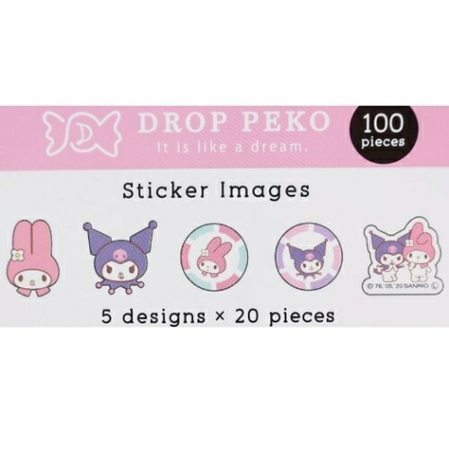 楽天市場】CRUX ｸﾗｯｸｽ ｼｰﾙ ・ DROPPEKOｼｰﾙ ﾏｲﾒﾛﾃﾞｨｱﾝﾄﾞｸﾛﾐ 73083 ｼｰﾙ帳