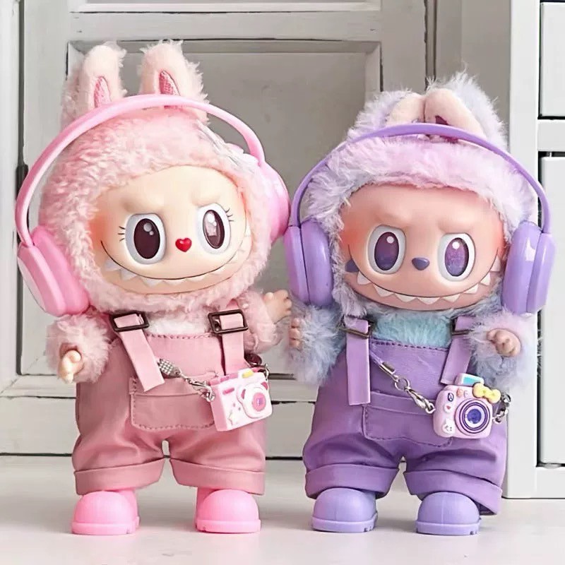 楽天市場】ラブブ ぬい服 LABUBU 17cm 着せ替えコスチューム 4点セット