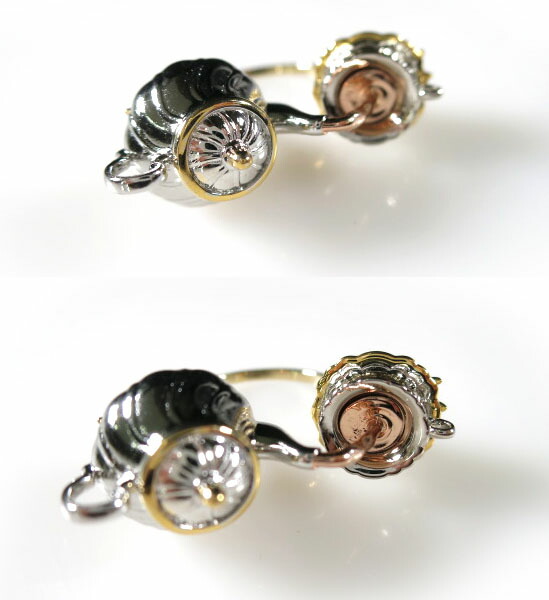 楽天市場】【中古】 ha | za | ma / dancing heart tea party ring