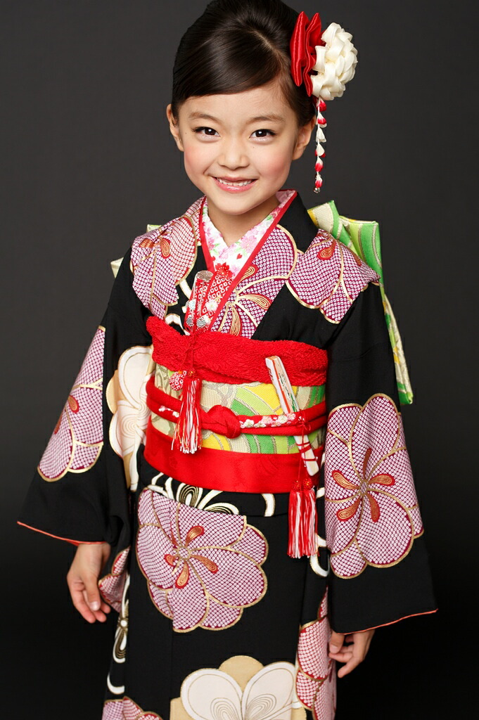 楽天市場】七五三 7歳 着物 正絹 七歳 七才 7才 7歳児用 女の子 単品