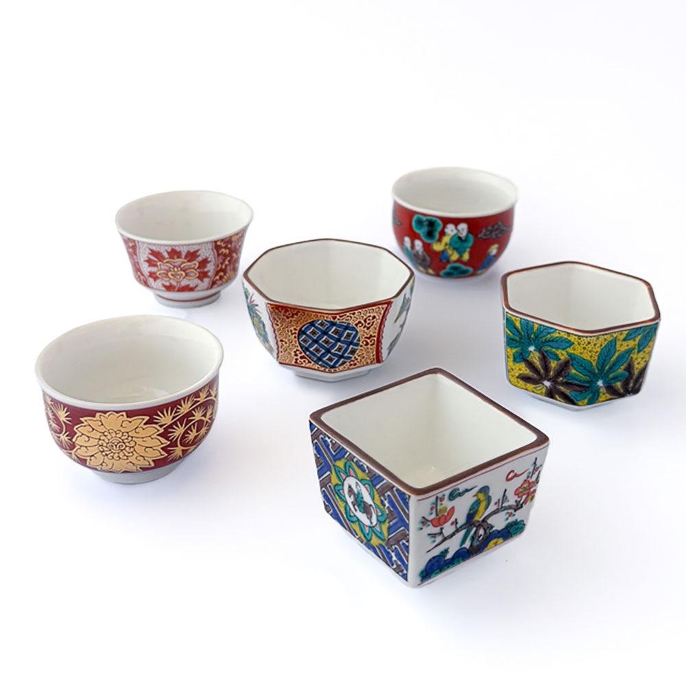 楽天市場】九谷焼 組盃 時代画風/青郊窯＜送料無料＞和食器 酒器