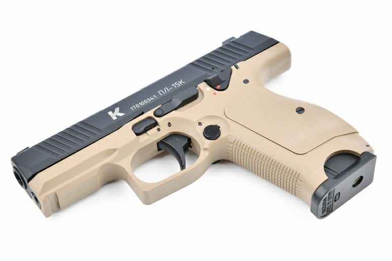 楽天市場】KIZUNA WORKS製 カラシニコフ PL-15K レーザー刻印 ガス