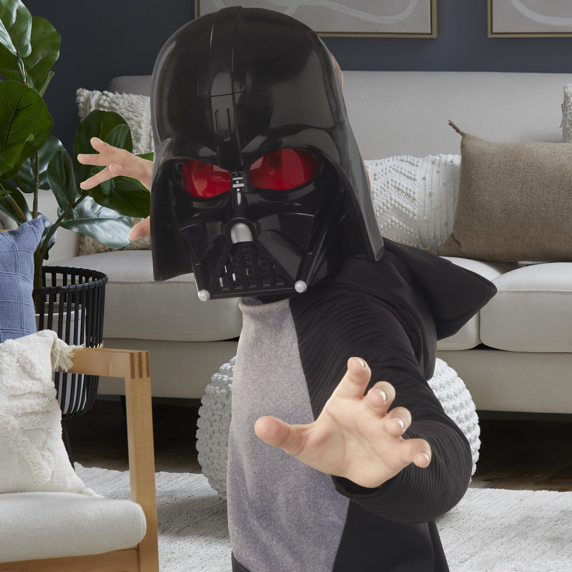 楽天市場】【送料無料】STAR WARS ダースベイダー 電子マスク フレーズ