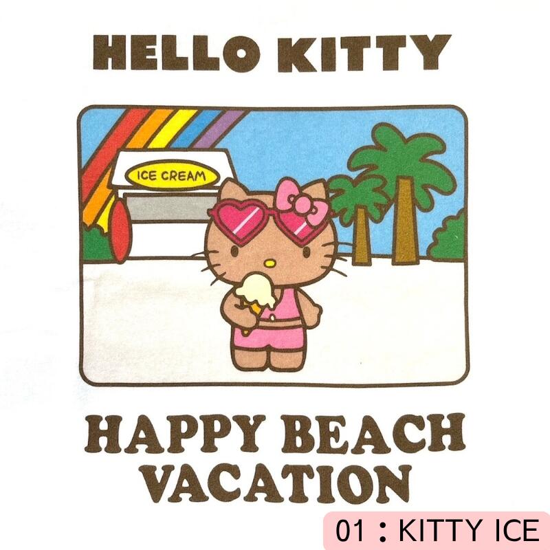 楽天市場】HELLOW KITTY ハローキティ TシャツHAPPY BEACH DAYハロー