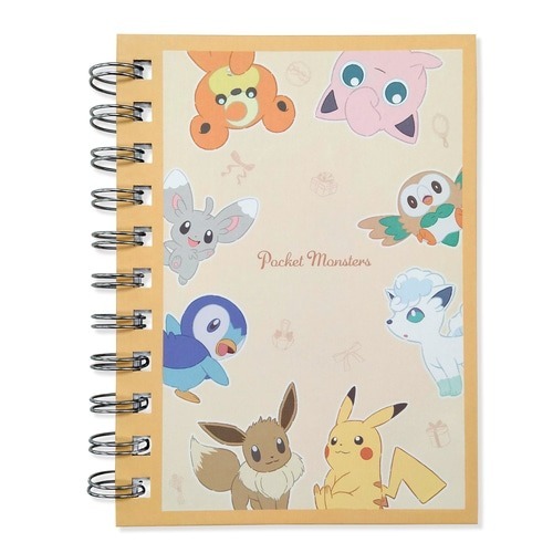 楽天市場】ポケットモンスター Wリングノート A6 集合 ポケモン 文房具