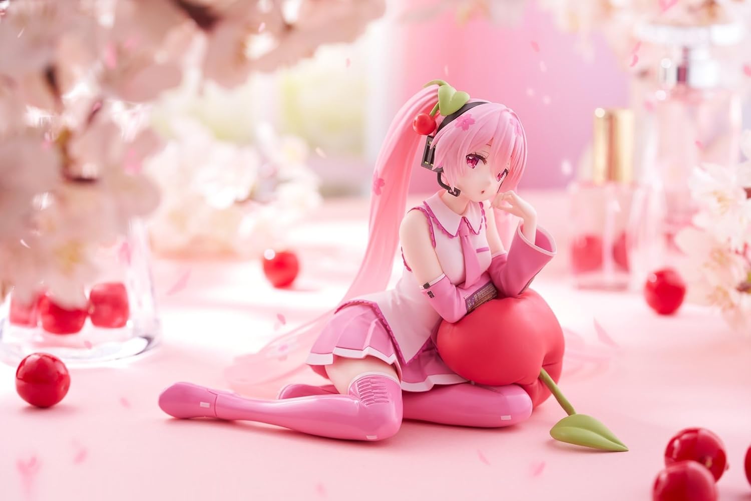 楽天市場】桜ミク Desktop Cute フィギュア 〜さくらんぼクッションver