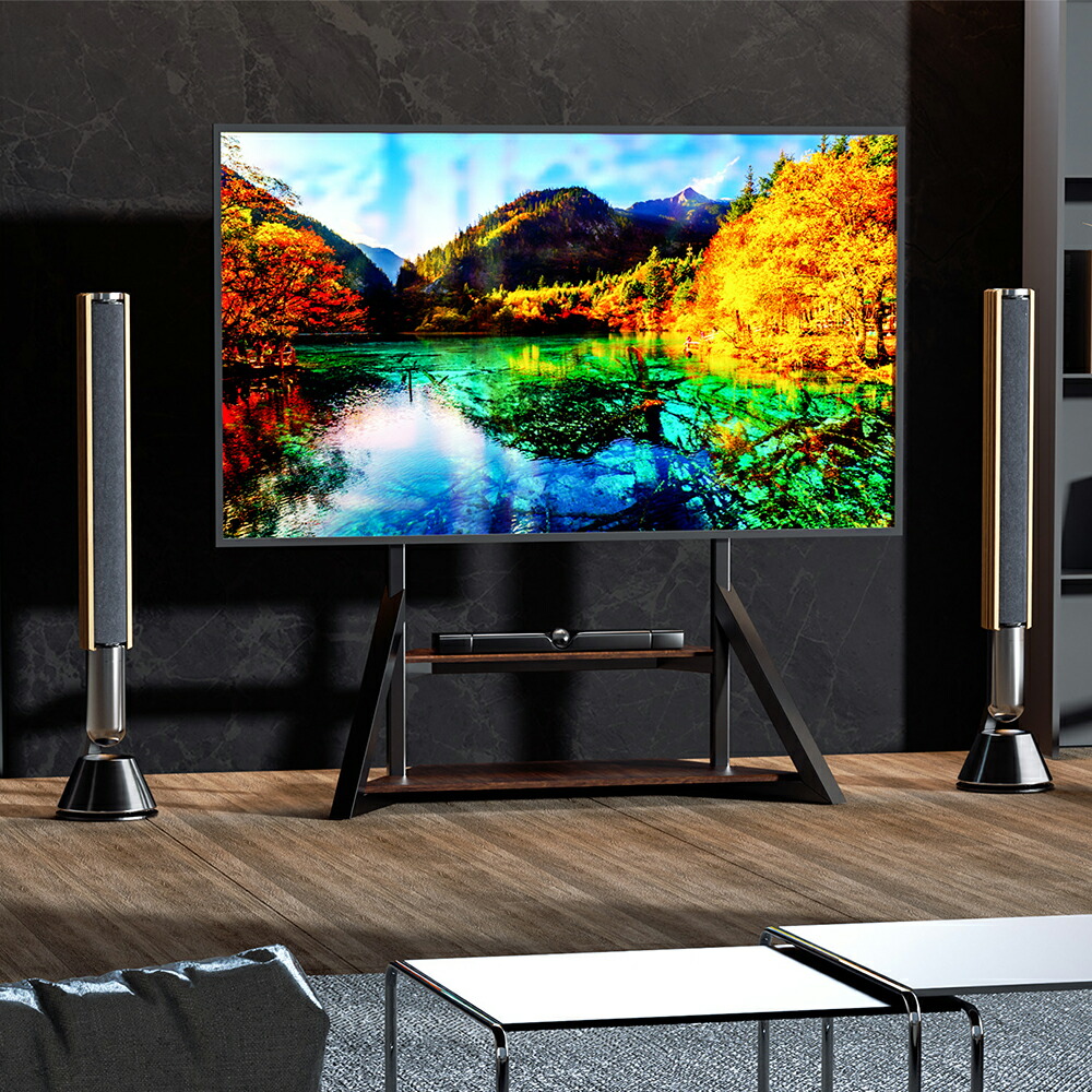 楽天市場】Wisfor テレビスタンド ハイタイプ 壁寄せ おしゃれ テレビ