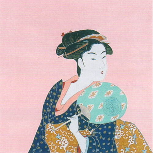 楽天市場】風呂敷 丹後ちりめん浮世絵 ふろしき タペストリー 68cm
