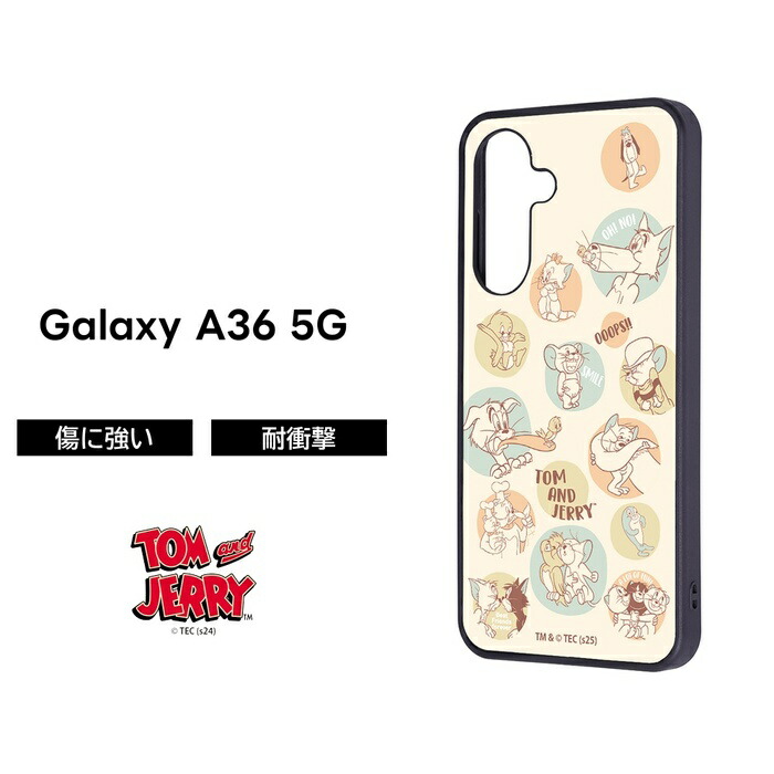 楽天市場】GalaxyA36 ケース キャラクター トムとジェリー docomo SC