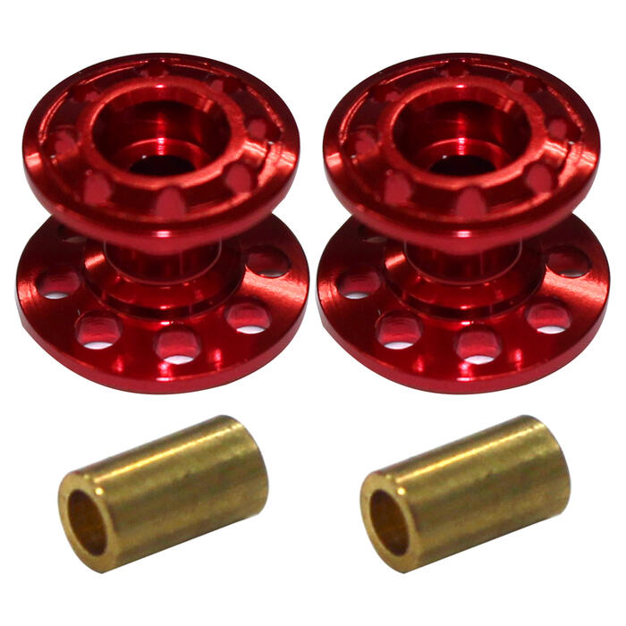 楽天市場】ミニ四駆 2段 アルミ ローラー 軽量 2個セット 13-12mm