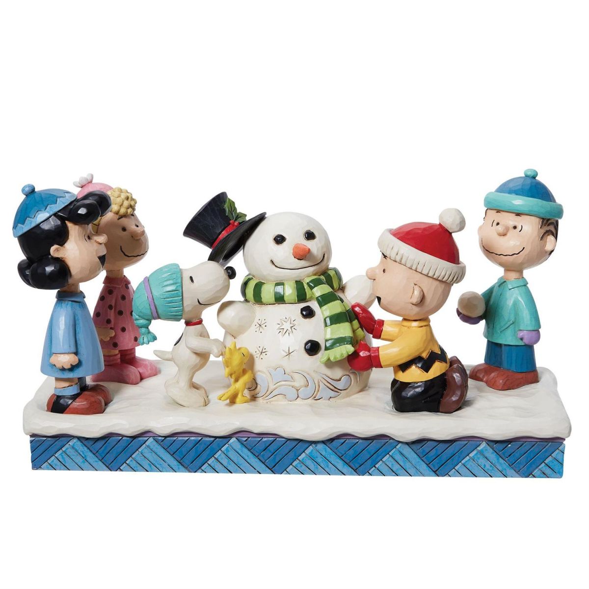 楽天市場】 ピーナッツ ギャング 雪だるまつくろう 13cm クリスマス