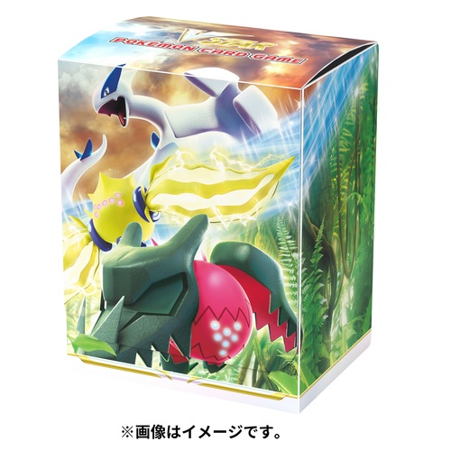 楽天市場】ポケモンカードゲーム デッキケース ルギア＆レジエレキ