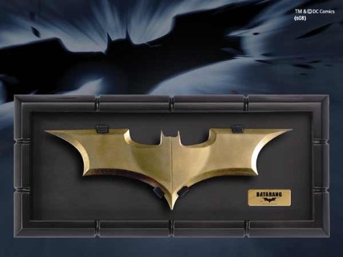 楽天市場】バットマン ダークナイト バットラング プロップレプリカ