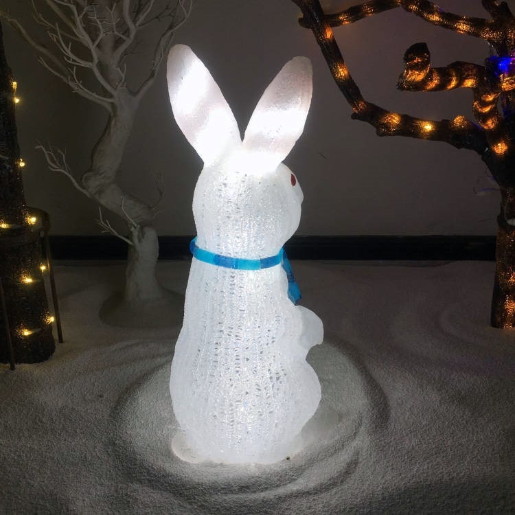 楽天市場】ネクタイ うさぎ（ラビット スタンディングポーズ）LED