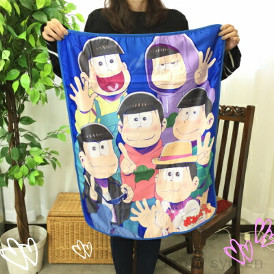 楽天市場】おそ松さん グッズ おそまつさん ブランケット おそ松