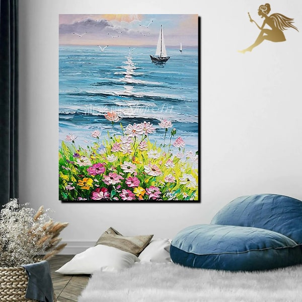 絵画 海 花 風景」の人気商品一覧 | 安い商品を通販サイトから探す
