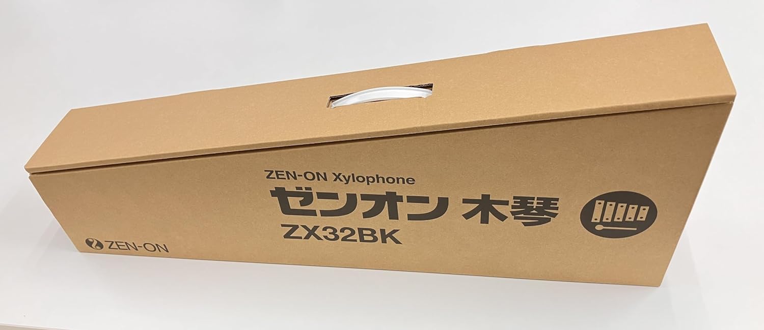 楽天市場】ゼンオン シロフォン 32音 F45~C76 バチ付き ZX-32BK 日本製