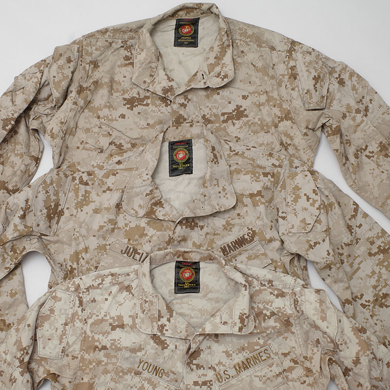 楽天市場】米軍 USMC コンバットジャケット MARPATデザート USED