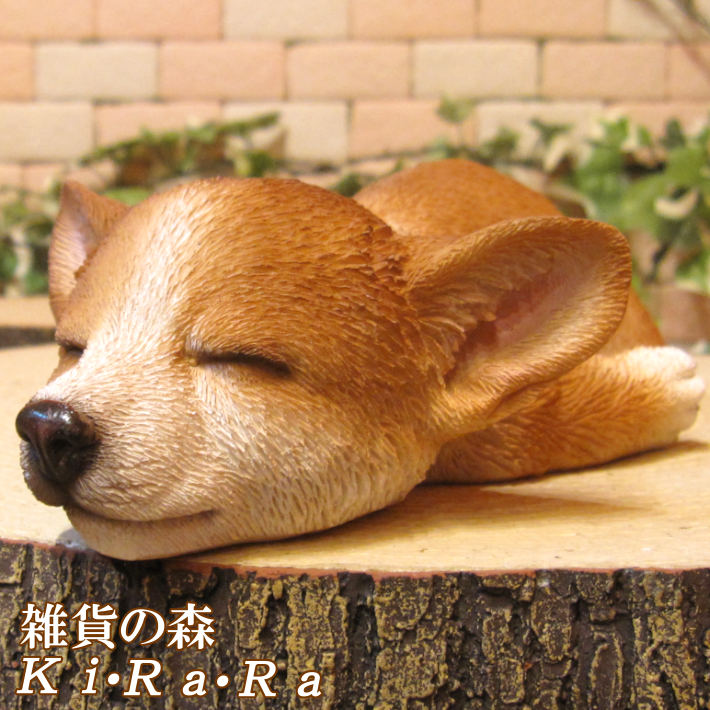 楽天市場】犬の置物 ウェルシュ コーギー まったりドッグ ワンちゃん