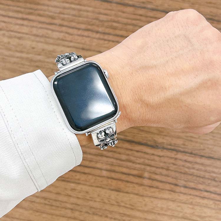 楽天市場】ウォッチブレスレット シルバー925 Apple watch アップル