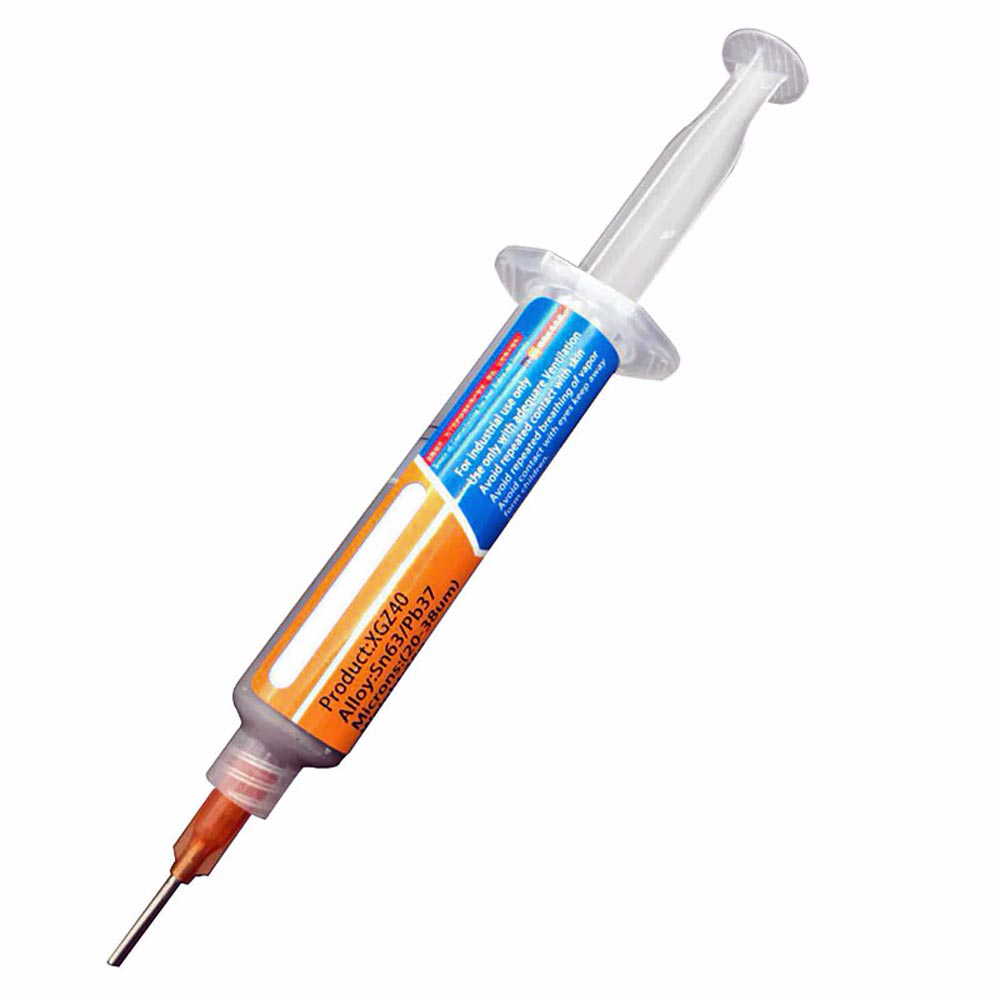 楽天市場】はんだペースト フラックス 注射器タイプ XG-Z40 SMD Sn63