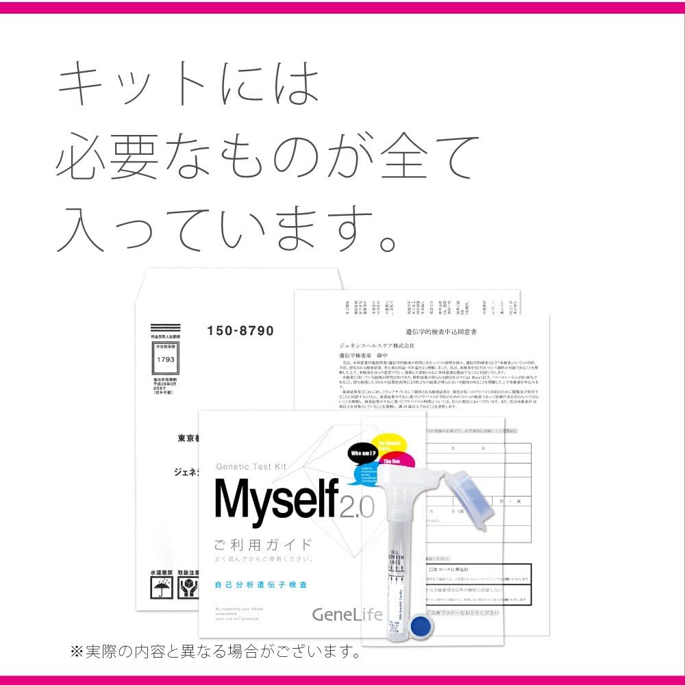 楽天市場】[GeneLife Myself2.0] 自己分析遺伝子検査 / 自分を見つめ