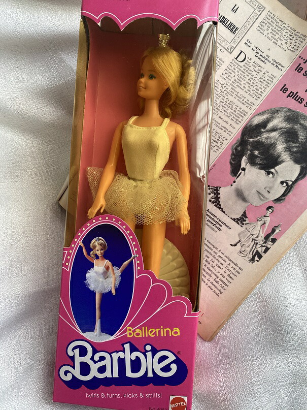 楽天市場】ビンテージ バレリーナ バービー 人形1975 BarbieDoll