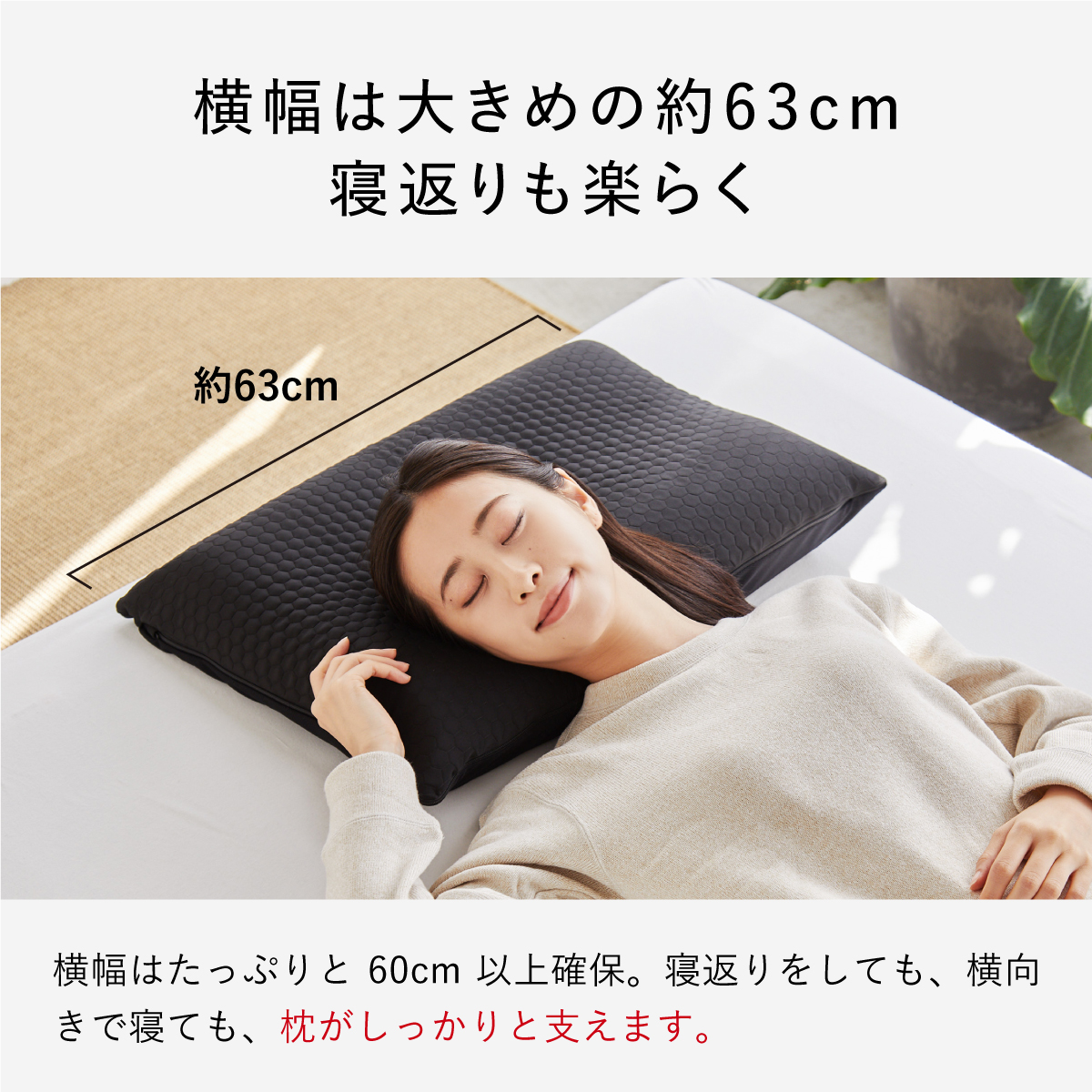 楽天市場】【LINE500円OFFクーポン】枕 洗える 高反発 硬め 枕カバー付