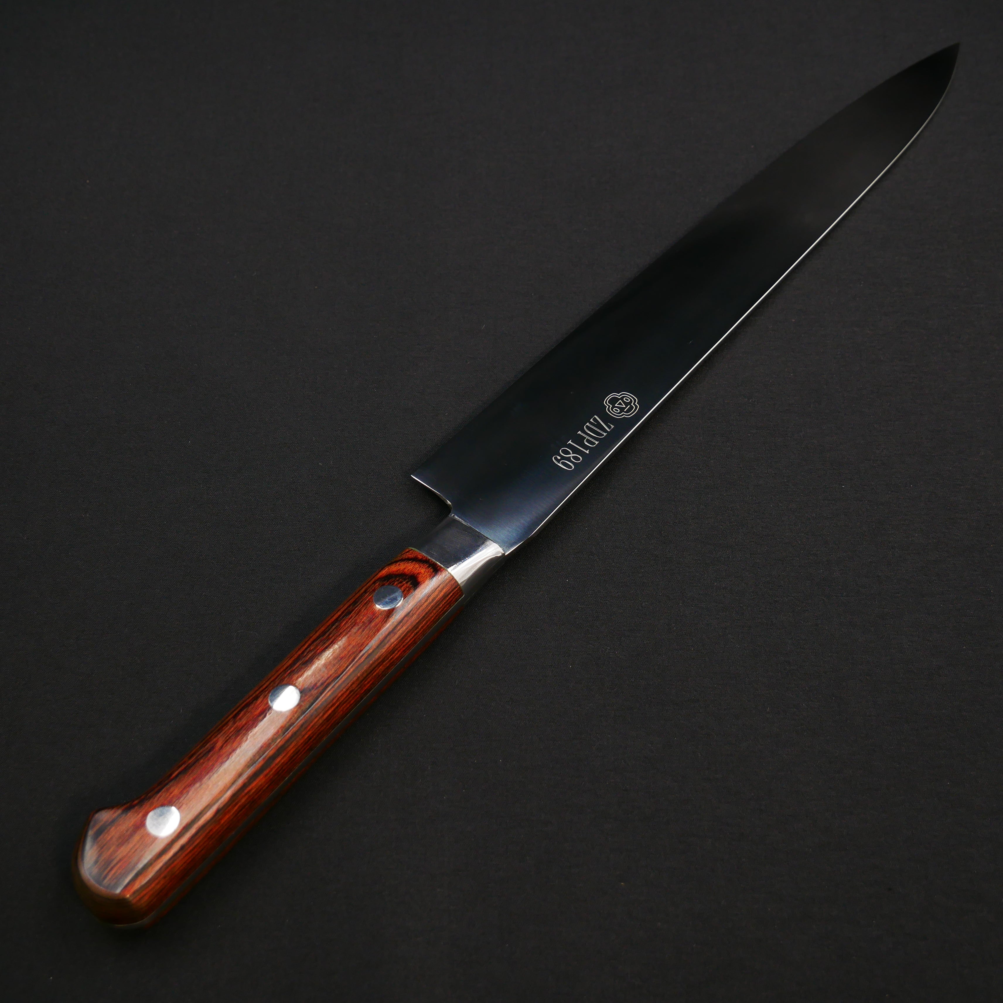 吉田刃物 ZDP189 本焼 全鏡面 筋引 (限定品) – つば屋庖丁店