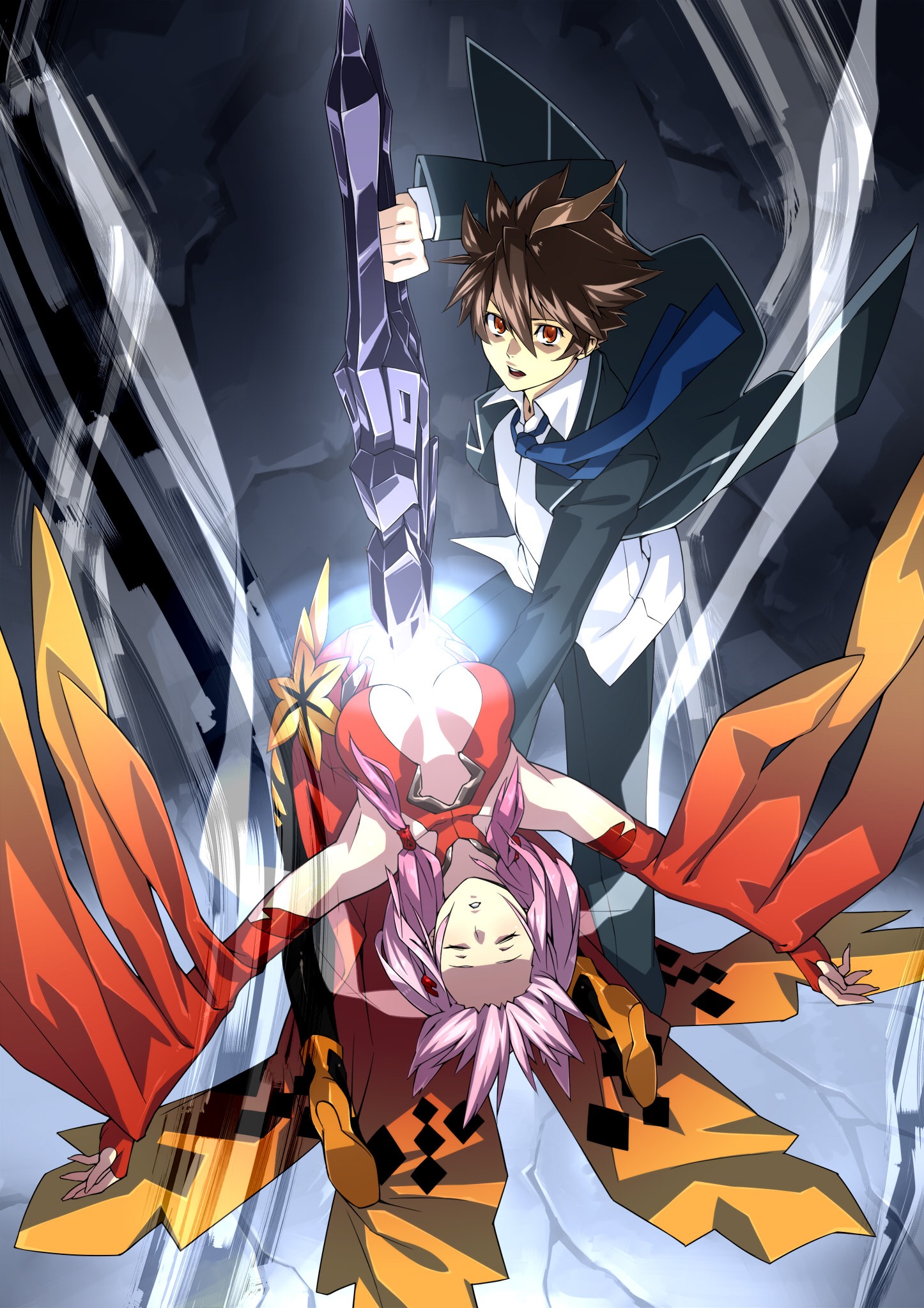 ギルティクラウン【桜満集,楪いのり】 壁紙 | tsundora.com