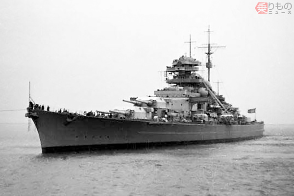 ドイツ最大の戦艦「ビスマルク」が竣工した日-1940.8.24 大和型の”1つ