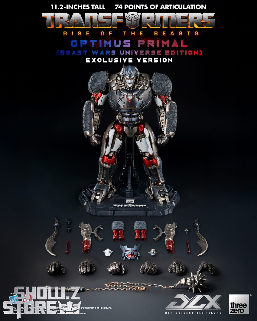 Threezero 3Z0935 Transformers Rise of the Beasts DLX Optimus