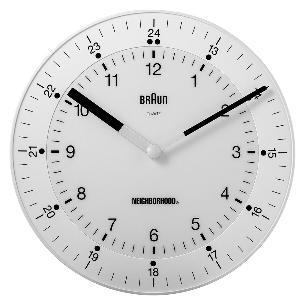 Braun and Neighborhood co-sign classic eighties alarm clocks