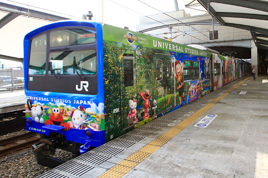 USJ仕様のラッピング電車が2019年6月で終了 その前に写真を撮れました