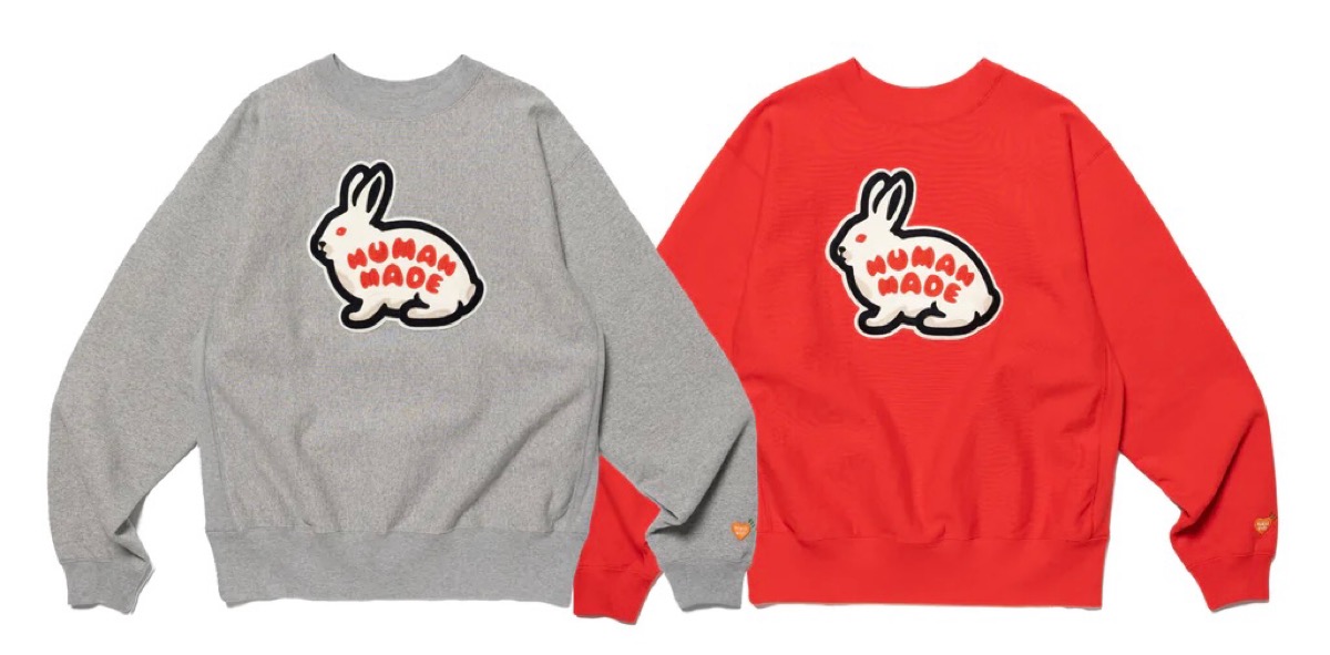 HUMAN MADE ウサギをモチーフにした“LUCKY RABBIT”コレクションが国内1