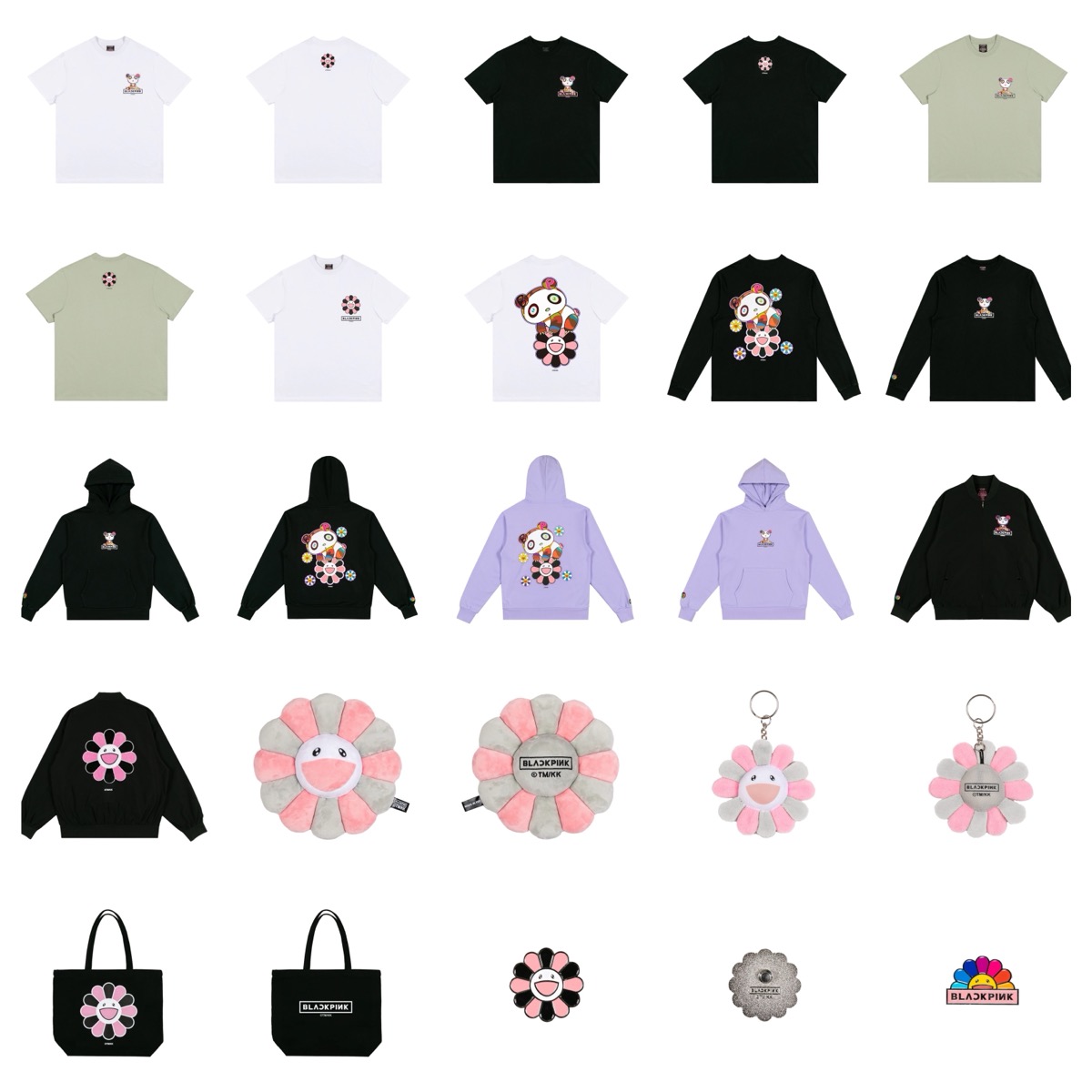 村上隆 × BLACKPINK “In Your Area” コラボコレクションが国内3月29日