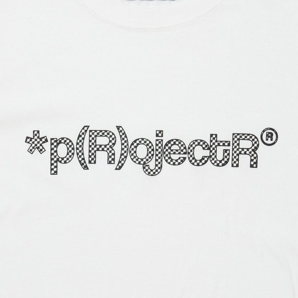 Logo Block Check LS Tee | *p(R)ojectR® | VERTICAL GARAGE OFFICIAL