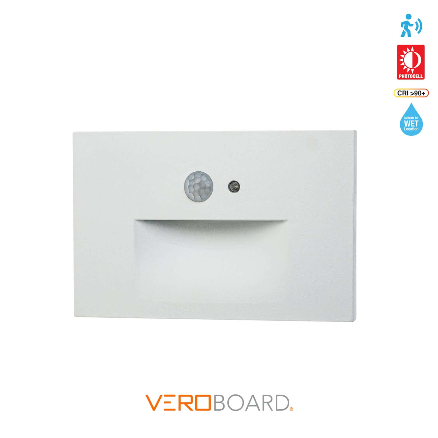 LSD033KWH-x Photocell LED Step Light with Sensor