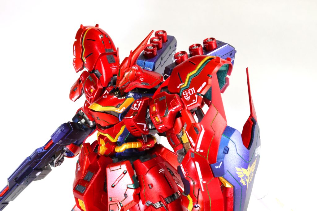 RG サザビー】作成88 完成写真！！ | ガンプラスタジオDON/THE 幸せ