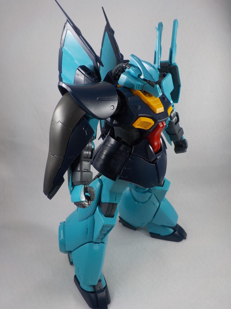 ガンプラ RE 1/100 ディジェ MSK-008の製作レビュー 合わせ目