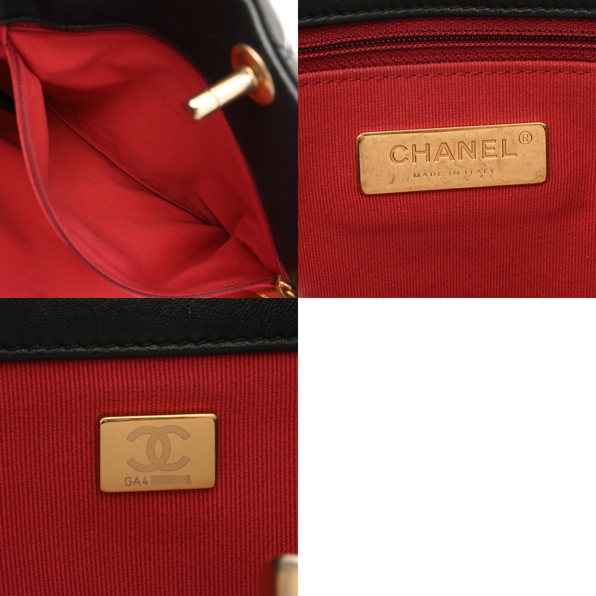シャネル チェーントート CHANEL 19 ブラック AS3519 シャイニー
