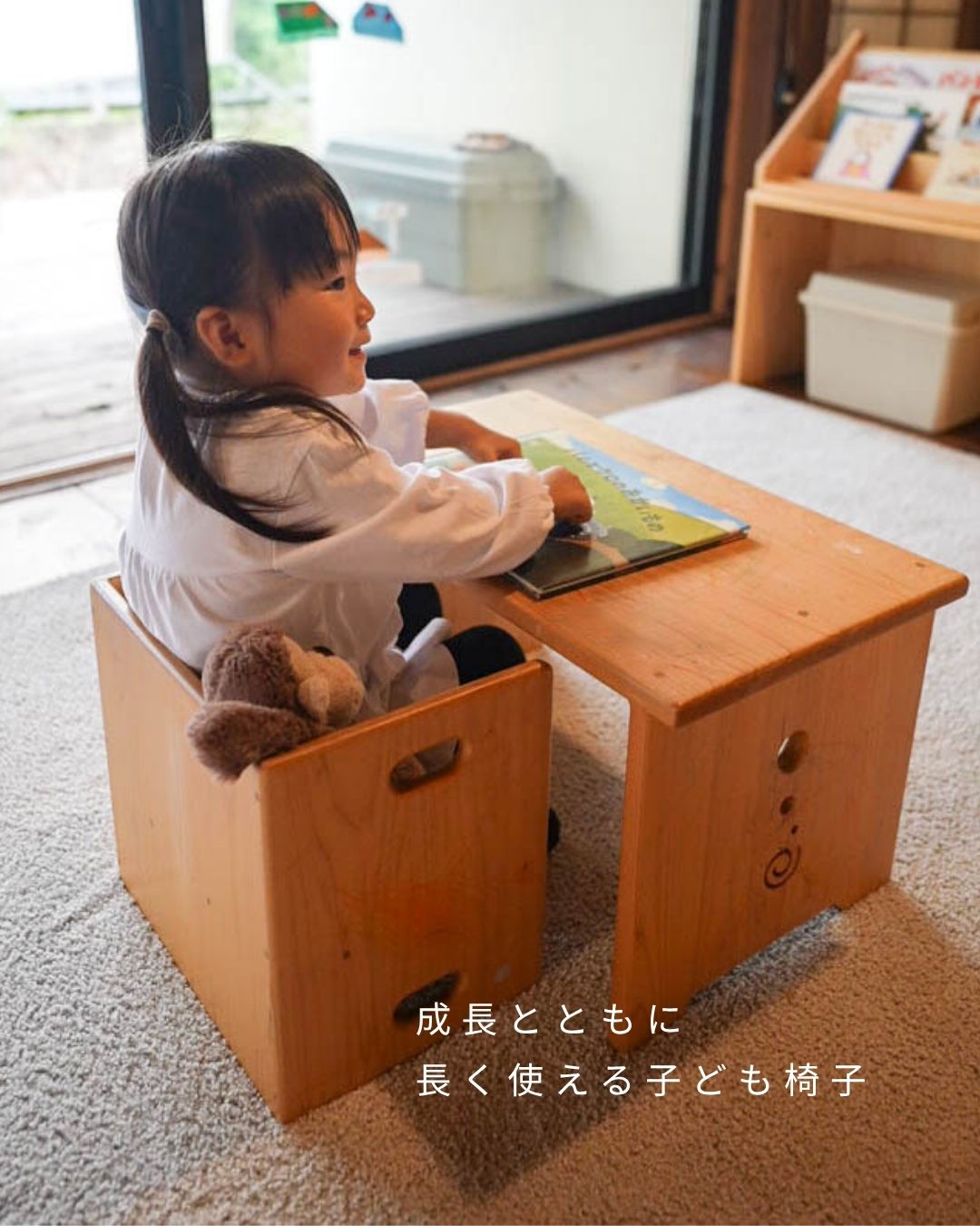 Nakayoshi Library] A specialty store of wooden toys and children's