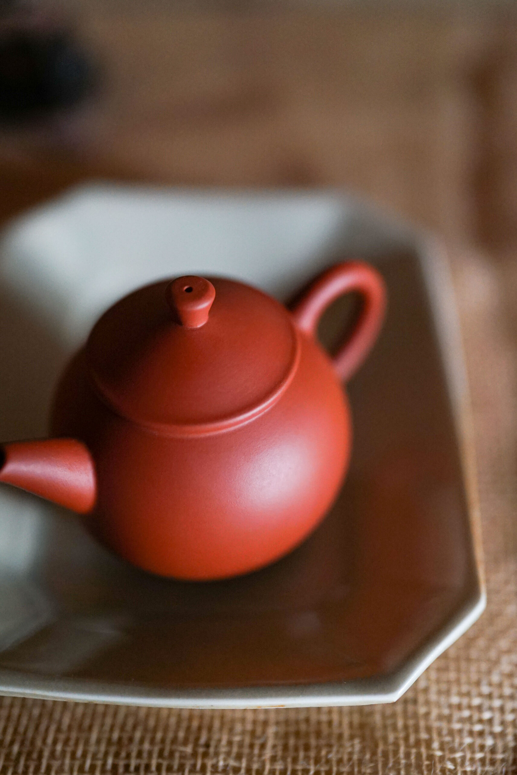 朱泥急須 淹れるほどに美味しく！気品を養う年月の急須 - 琅茶 Wolf Tea