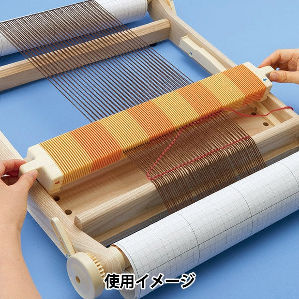 手織りセット 『手織り機 咲きおり 60cm (40羽セット) 57-952』 Clover