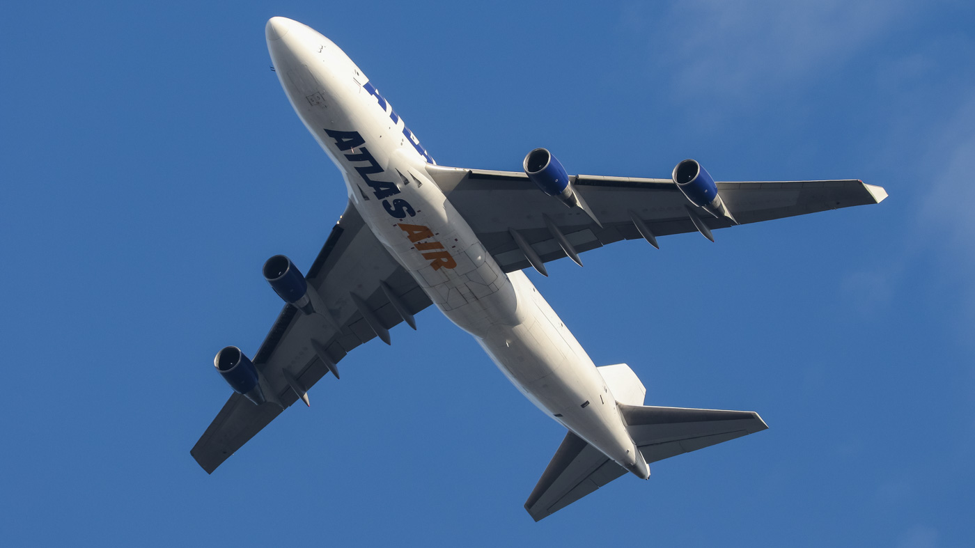 横田基地の航空機図鑑 ー アトラス航空 Atlas Air
