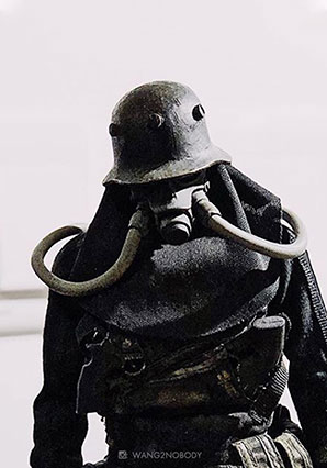 NOM 4th by Ashley Wood (one sixth) toy release info, variants