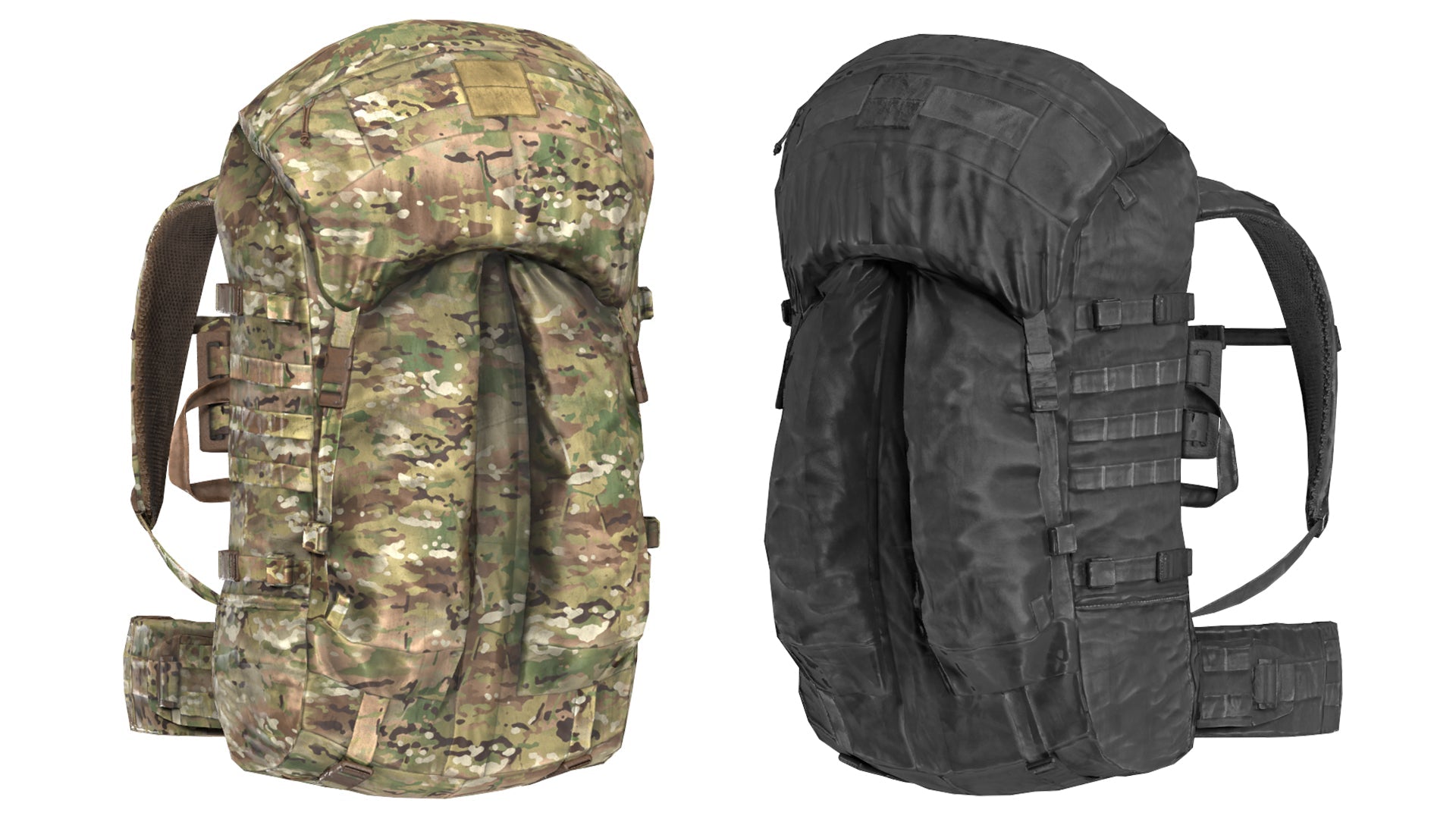 MYSTERY RANCH SATL ASSAULT RUCK - Low Poly 3D Model Game-Ready
