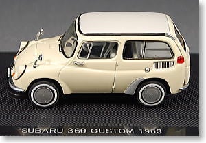 スバル 360 カスタム 1963 (アイボリー) (ミニカー) - ホビーサーチ