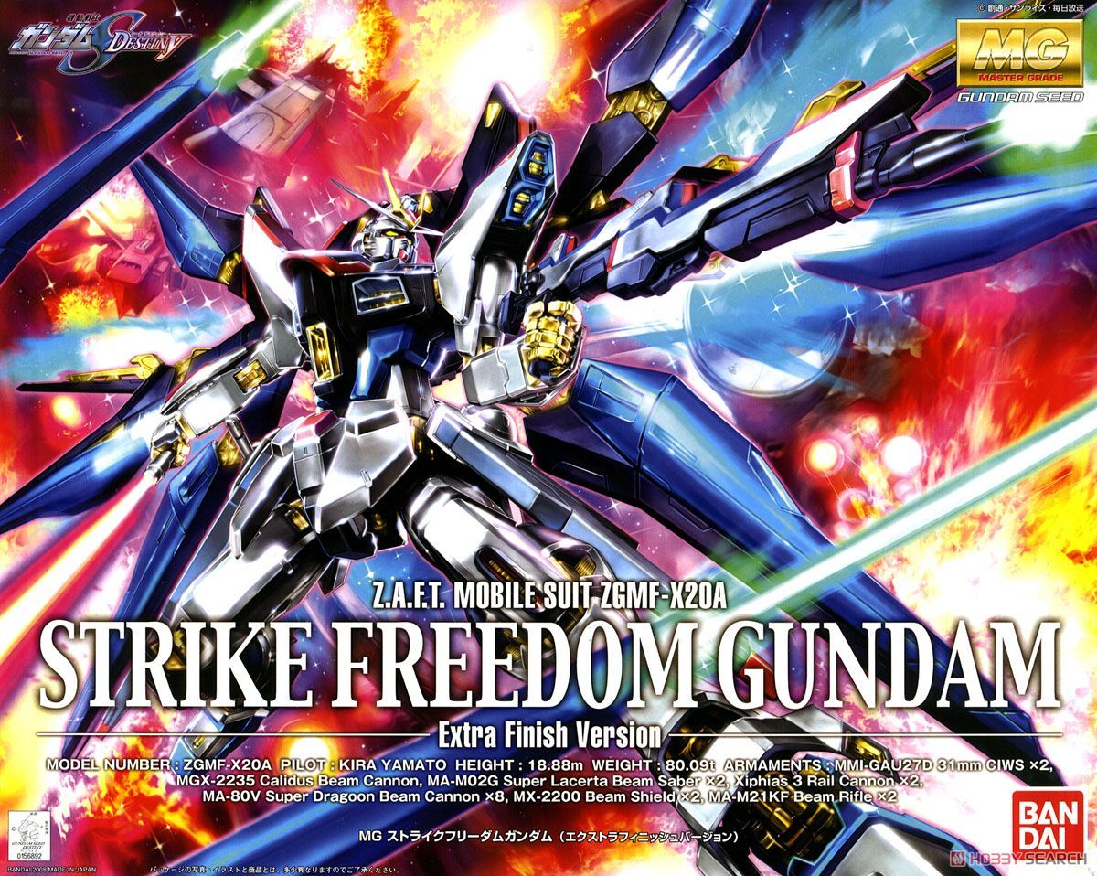 ZGMF-X20A ストライクフリーダムガンダム エクストラフィニッシュVer